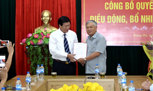 Đồng chí Phan Văn Phụng giữ chức Trưởng Ban Tổ chức Tỉnh ủy Quảng Trị
